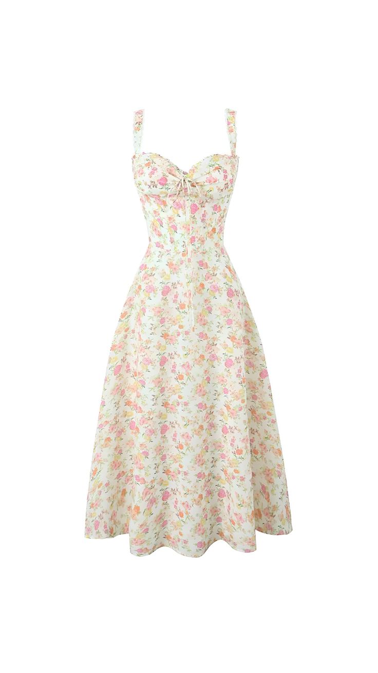 Vestido Floral Midi